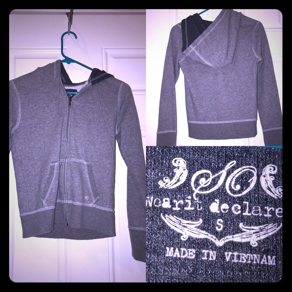 **HOLD- So Wear it Declare it gray sweatshirt